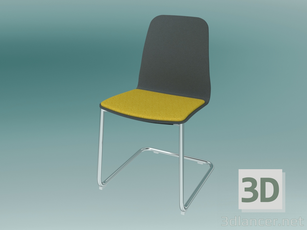 modèle 3D Chaise visiteur (K21VN1) - preview