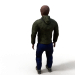 3D spor adamı modeli satın - render