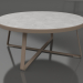 3D modeli Yuvarlak yemek masası Ø175 (DEKTON Kreta, Bronz) - önizleme