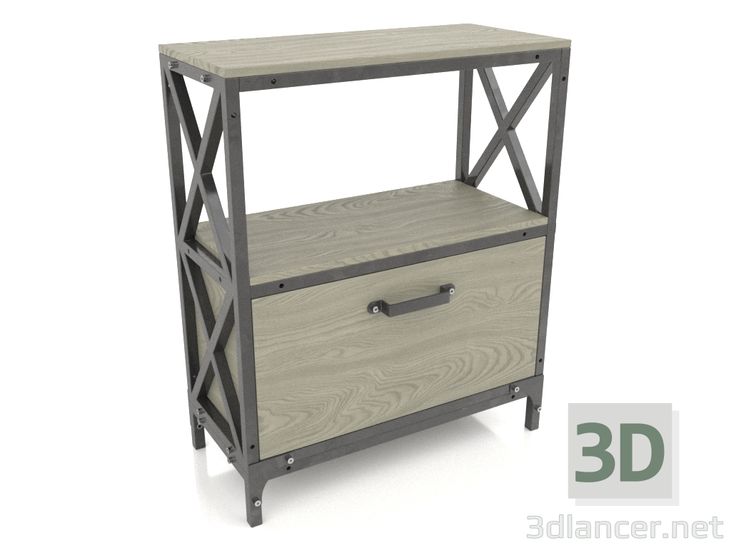 3d model Consola (1 sección) - vista previa