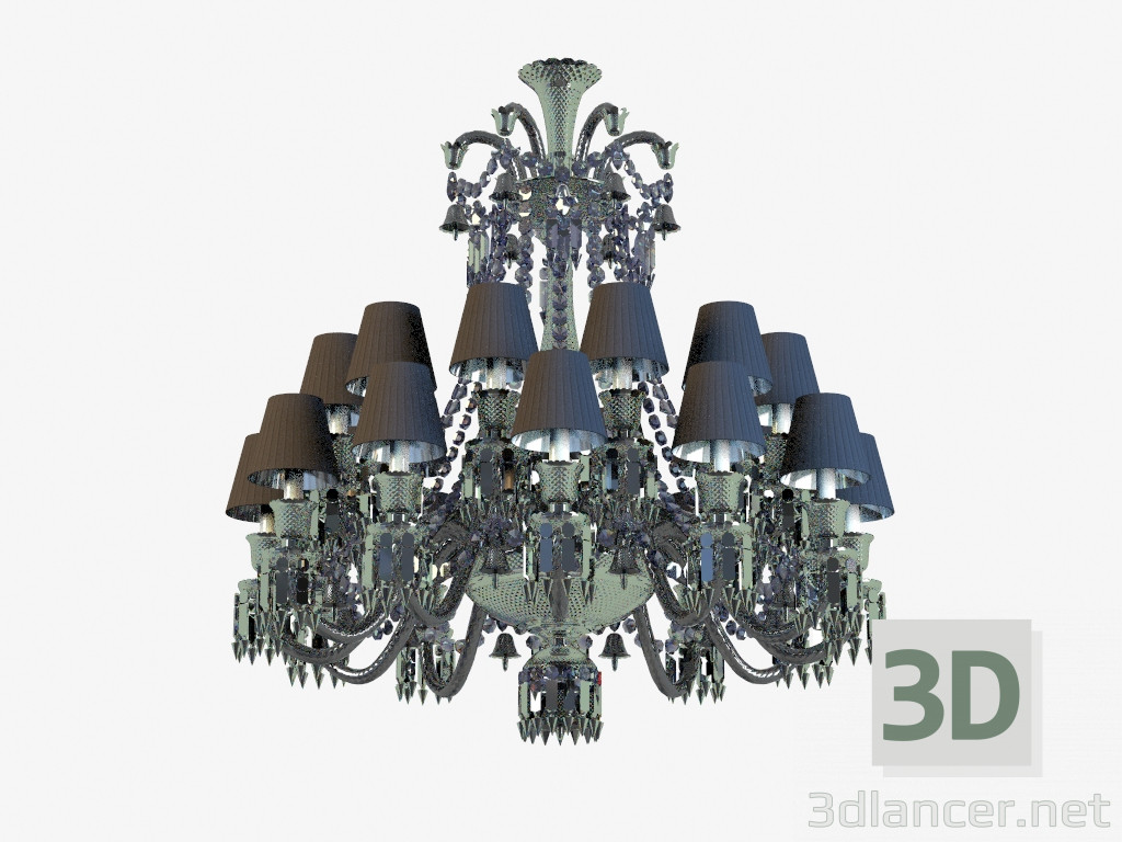 modèle 3D Люстра ZENITH Noir Lustre 24L 2 606 898 - preview