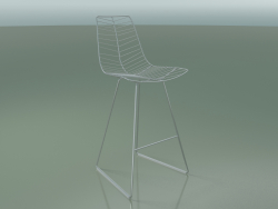 Bar Chair 1818 (auf dem Schlitten Chromstahl)