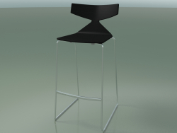 İstiflenebilir sandalye 3704 (Siyah, CRO)