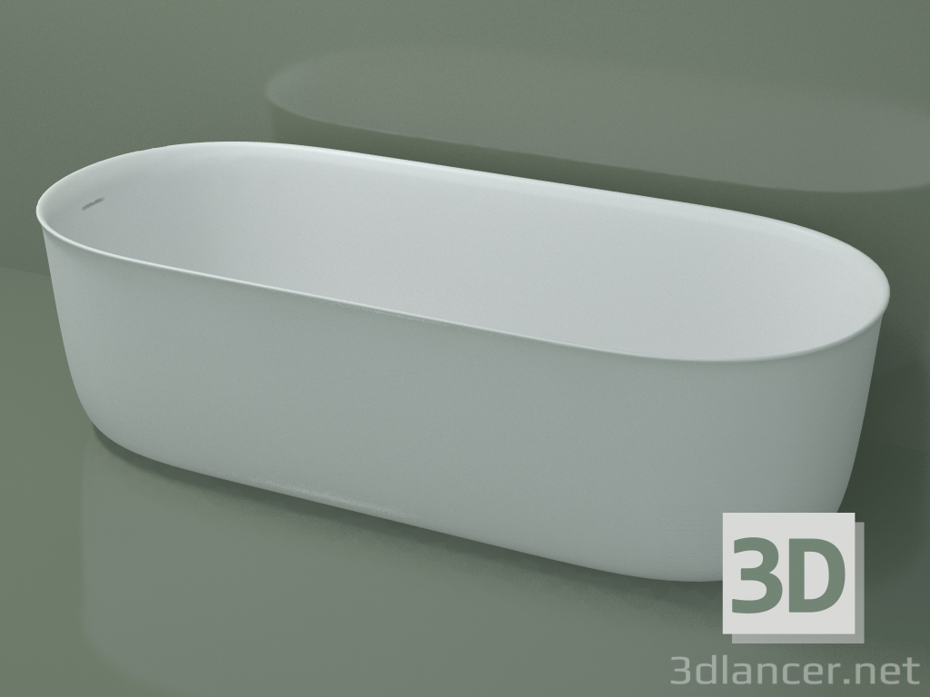 modello 3D Vasca senza battiscopa (24HM1011, L 175, P 75, H 50 cm) - anteprima