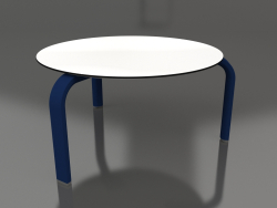 Table basse ronde Ø70 (Bleu nuit)