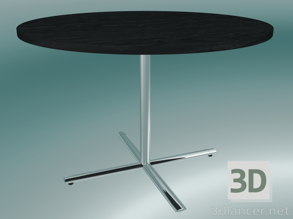 3d model Cafe table, round (D 1050mm) - preview