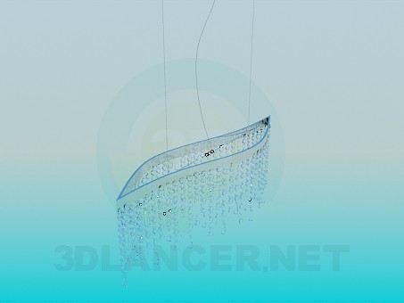 3d model Crystal chandelier - preview