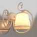 modello 3D Lampada da parete Simone (FR2020-WL-01-BG) - anteprima