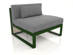 Modular sofa, section 3 (Bottle green)