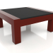 3d модель Боковой стол (Wine red, DEKTON Domoos) – превью