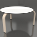 modèle 3D Table basse ronde Ø70 (Sable) - preview