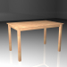 modello 3D Inga grande tavolo - anteprima