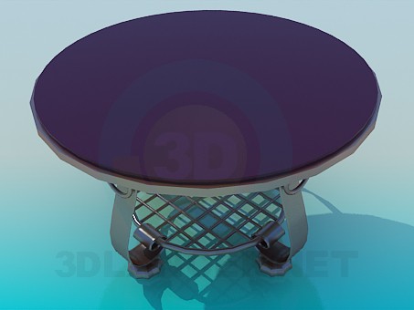 3d модель Кофейный столик – превью