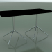 3d модель Стол прямоугольный с двойной базой 5702, 5719 (H 74 - 69x139 cm, Black, LU1) – превью