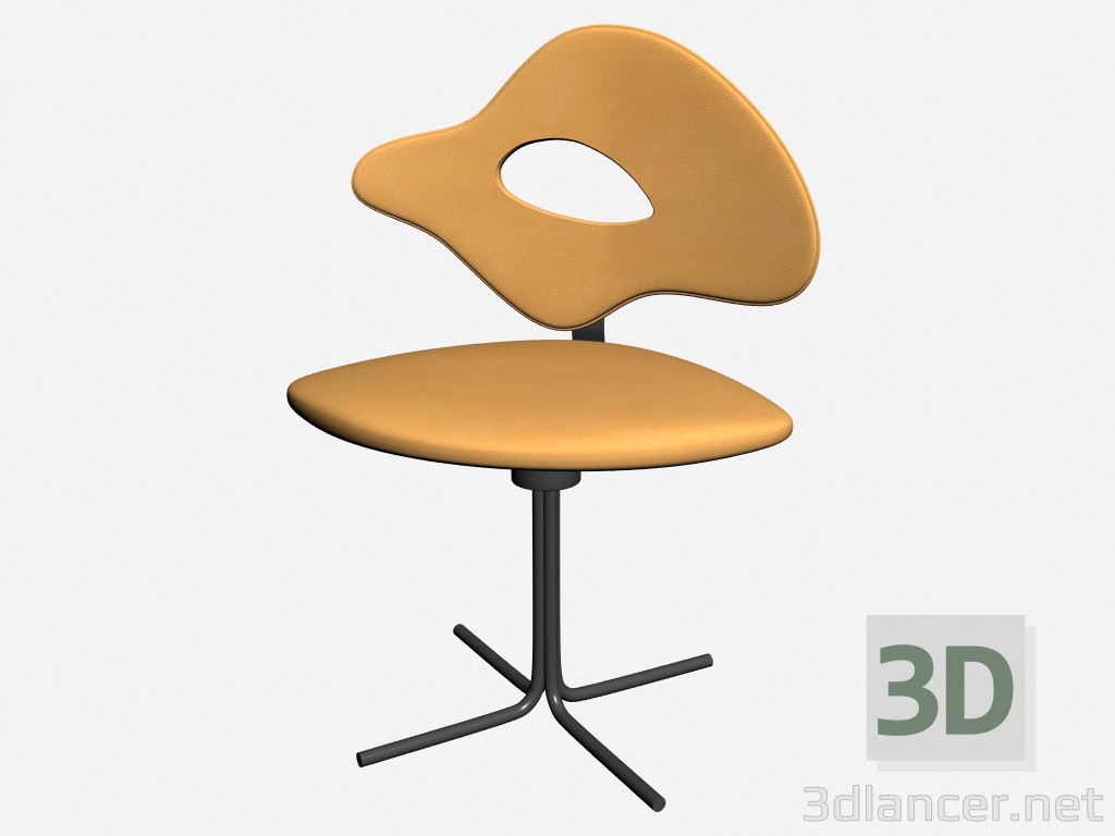 modèle 3D Chaise FOLK 1 - preview