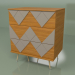 3d model Chest of drawers Lady Woo with a colored pattern (coffee) - preview