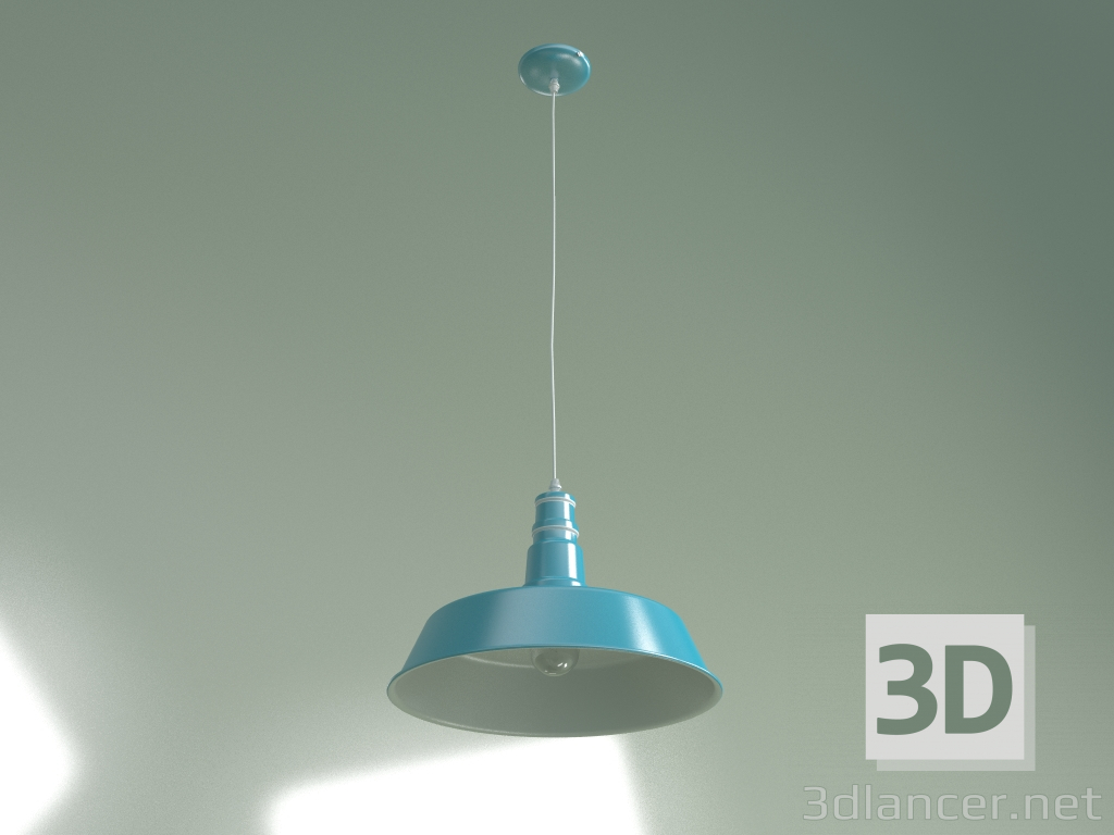 modèle 3D Suspension Barn Industrial (bleu) - preview