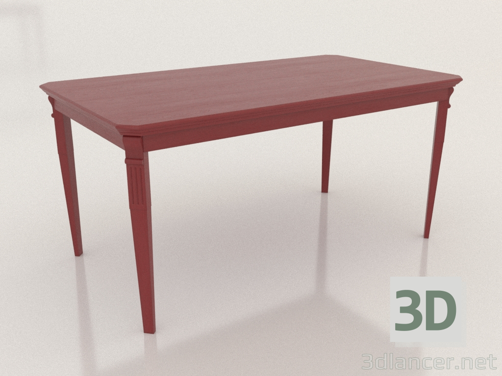 3D modeli Yemek masası (Şato) - önizleme