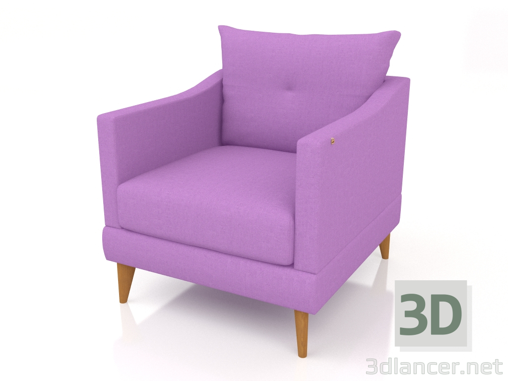 3d модель Полар крісло – превью