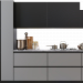3d Кухонный гарнитур TIME 01 от итальянской фабрики ARREDO3 модель купить - ракурс