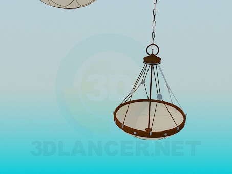 3d model Conjunto de lámpara y lámpara de - vista previa