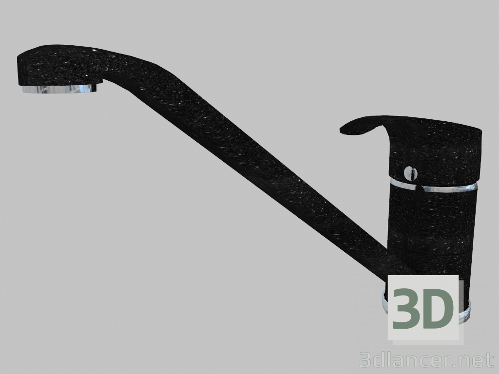 modello 3D Miscelatore per lavello - grafite Pepe (BDP 260M) - anteprima
