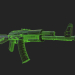 3D AK-74M modeli satın - render