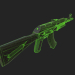 modello 3D di AK-74M comprare - rendering