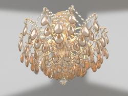 Chabrol chandelier (FR2302-CL-06-WG)