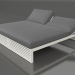 3 डी मॉडल आराम के लिए बिस्तर 200 (एगेट ग्रे) - पूर्वावलोकन