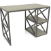 3d model Desk with shelves - preview