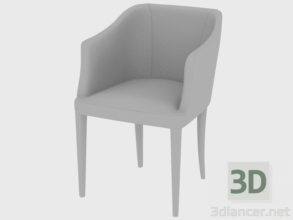 Modelo 3d Cadeira GISELLE CHAIR (55x57xH77) - preview
