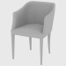 3d model Chair GISELLE CHAIR (55x57xH77) - preview