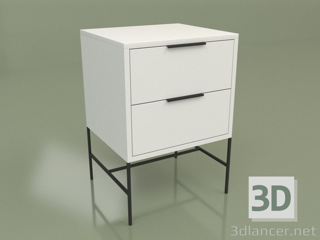 3D modeli Başucu masası TSD42 02 - önizleme