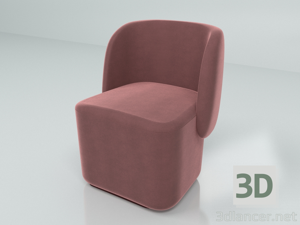 3 डी मॉडल कुर्सी 48° - 2° पेरिस - पूर्वावलोकन