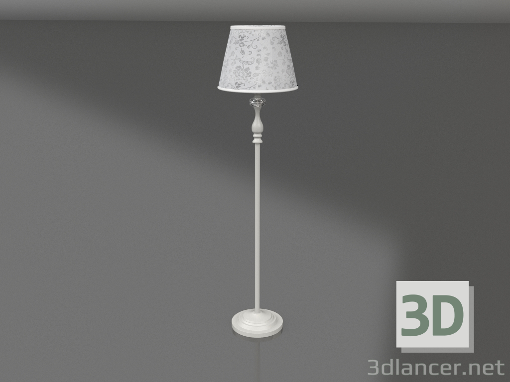 3D modeli Zemin lambası (zemin lambası) Adelaide (FR2306-FL-01-W) - önizleme