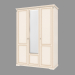 modèle 3D L'affaire est une armoire 3 portes (1644х2336х664) - preview