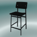 3d model Bar chair Loft (65 cm, Black) - preview