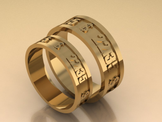 3D-Modell "Geldring"