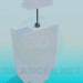 3d model Automatic wall urinal - preview