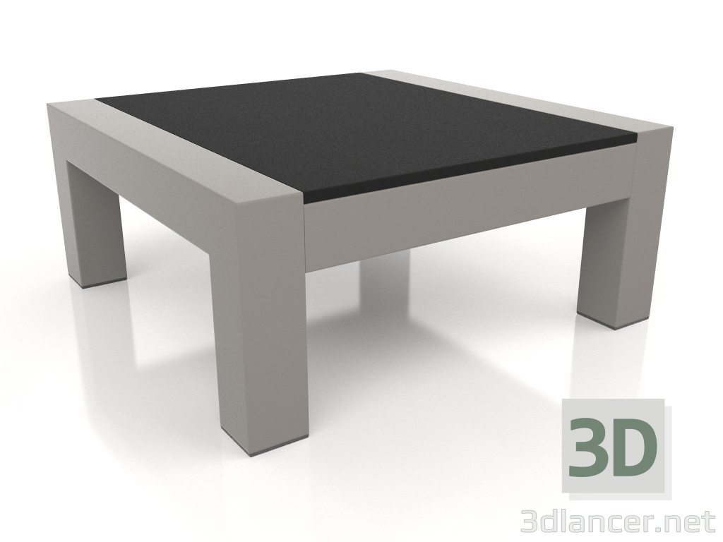 modello 3D Tavolino (grigio quarzo, DEKTON Domoos) - anteprima