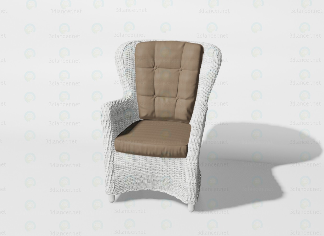 3D Modell Sessel Siena - Vorschau