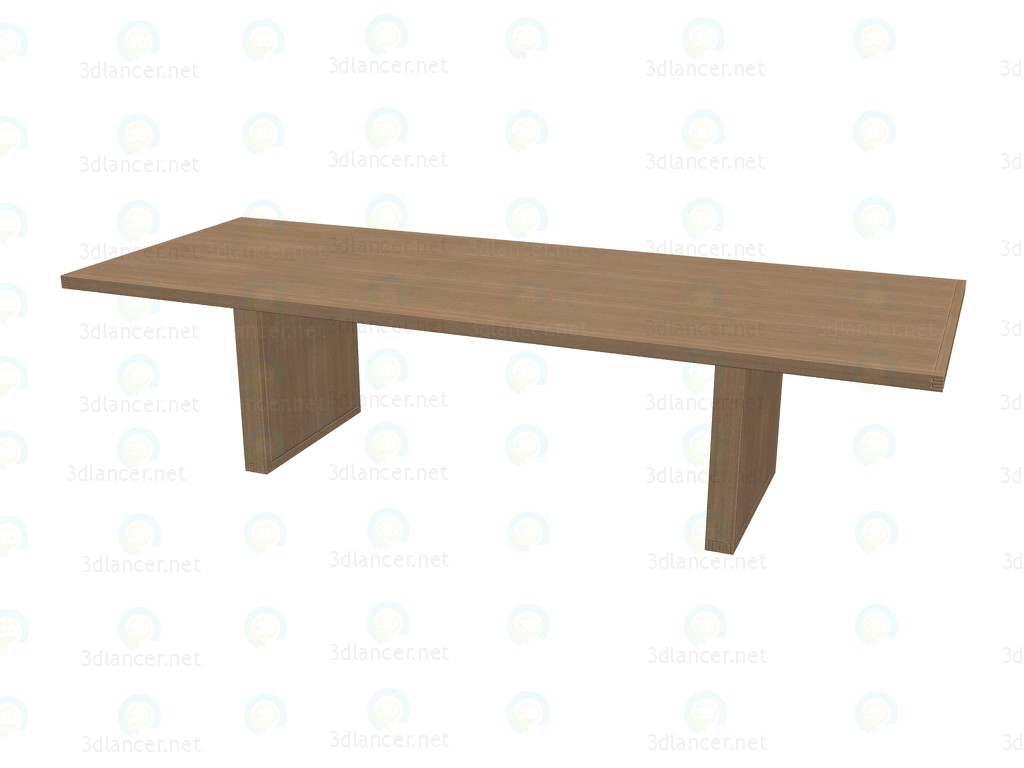 modèle 3D table à manger 9612 - preview