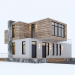 Casa residencial de contenedores 3D modelo Compro - render