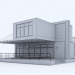 modello 3D di Casa residenziale da contenitori comprare - rendering