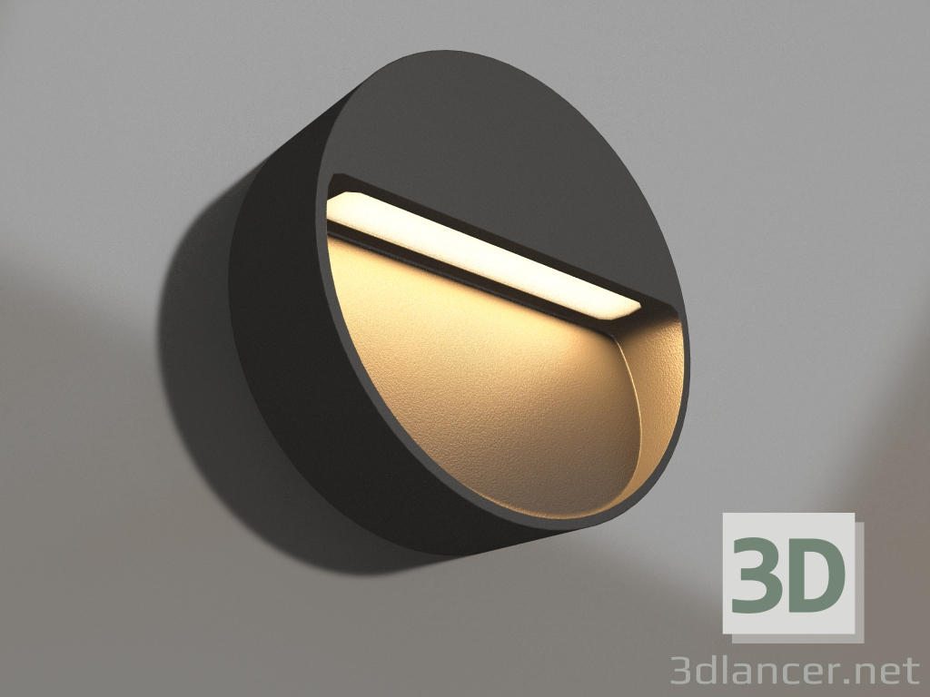 3D Modell Lampe LGD-TRACE-R100-4W Warm3000 (GR, 55 Grad, 230V) - Vorschau