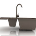 3D Blanco Metra 6S kompakt lavabo modeli satın - render