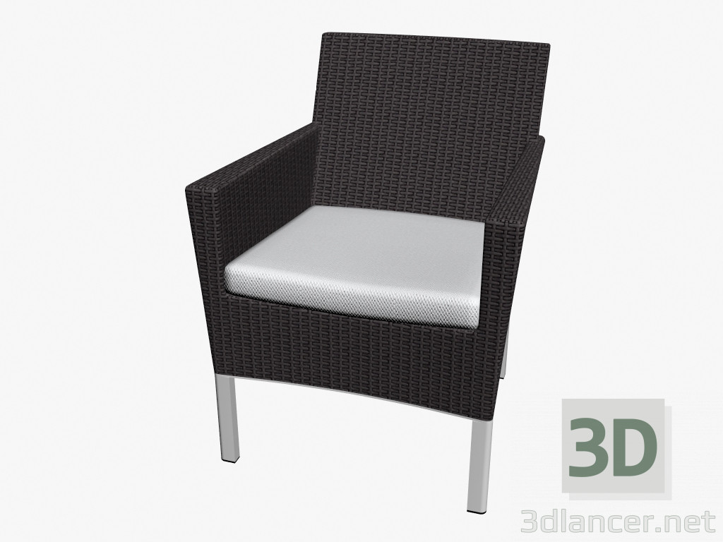 3D Modell Mittagessen-Stuhl - Vorschau