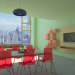 Modelo 3d Interior de um apartamento em Nova York - preview