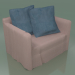 3D Modell Sessel für zwei (09) - Vorschau